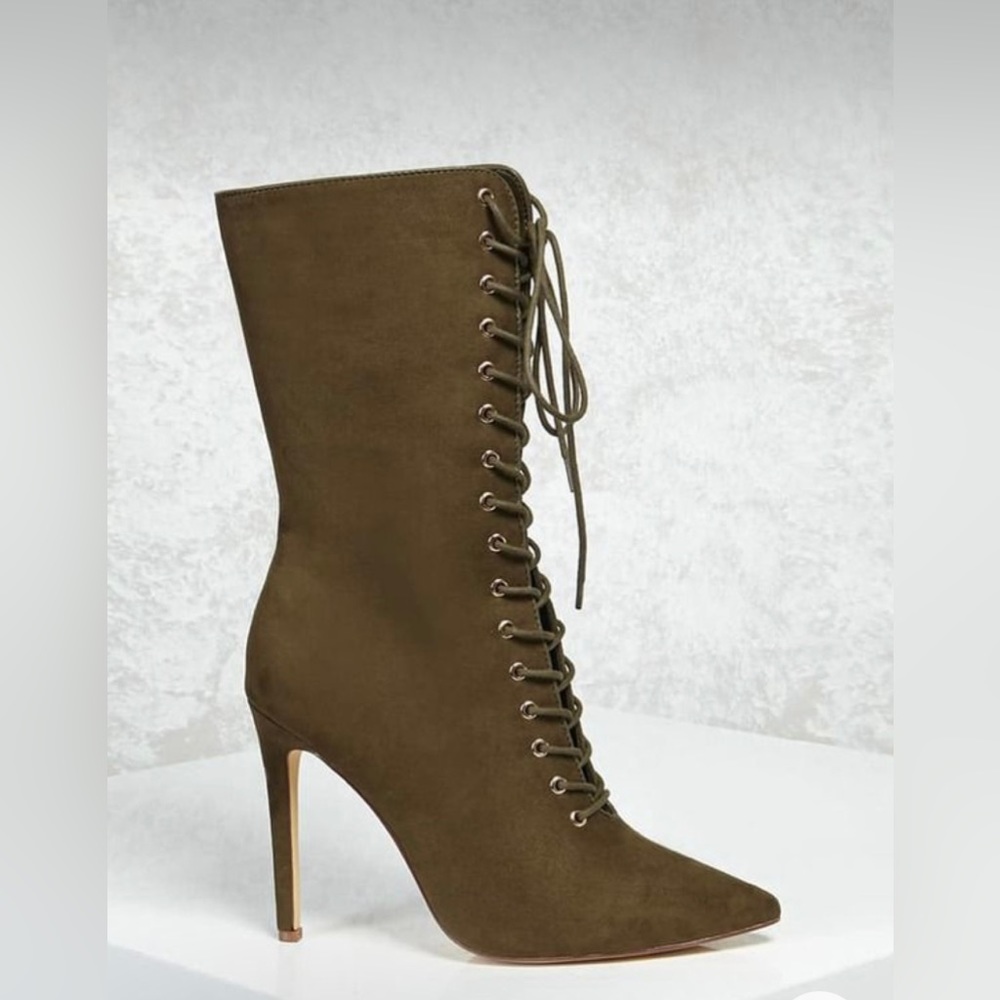 Calf High Heel Women’s Boots